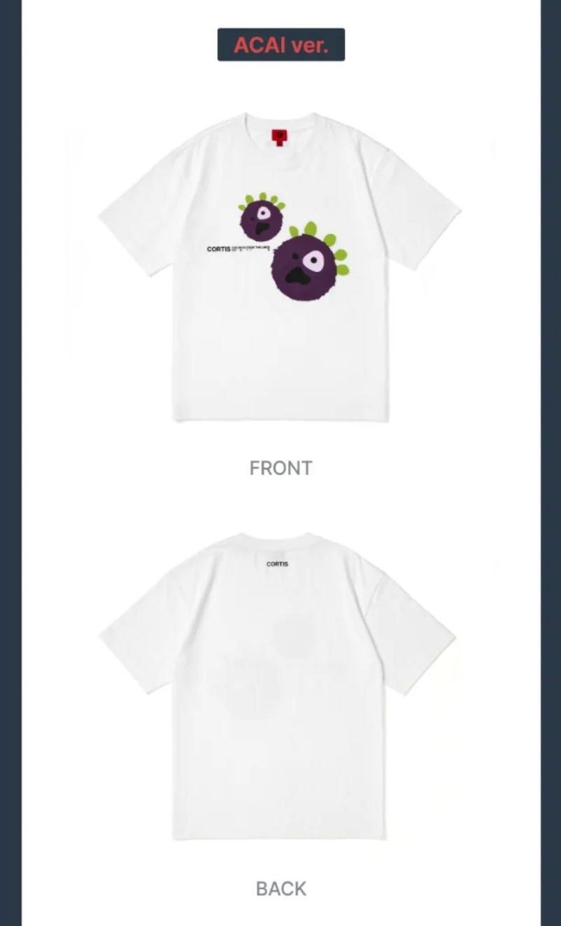 CORTIS - CORTIS BALL T-SHIRT ('26 CORTIS TOUR : PUT YOUR PHONE DOWN MD