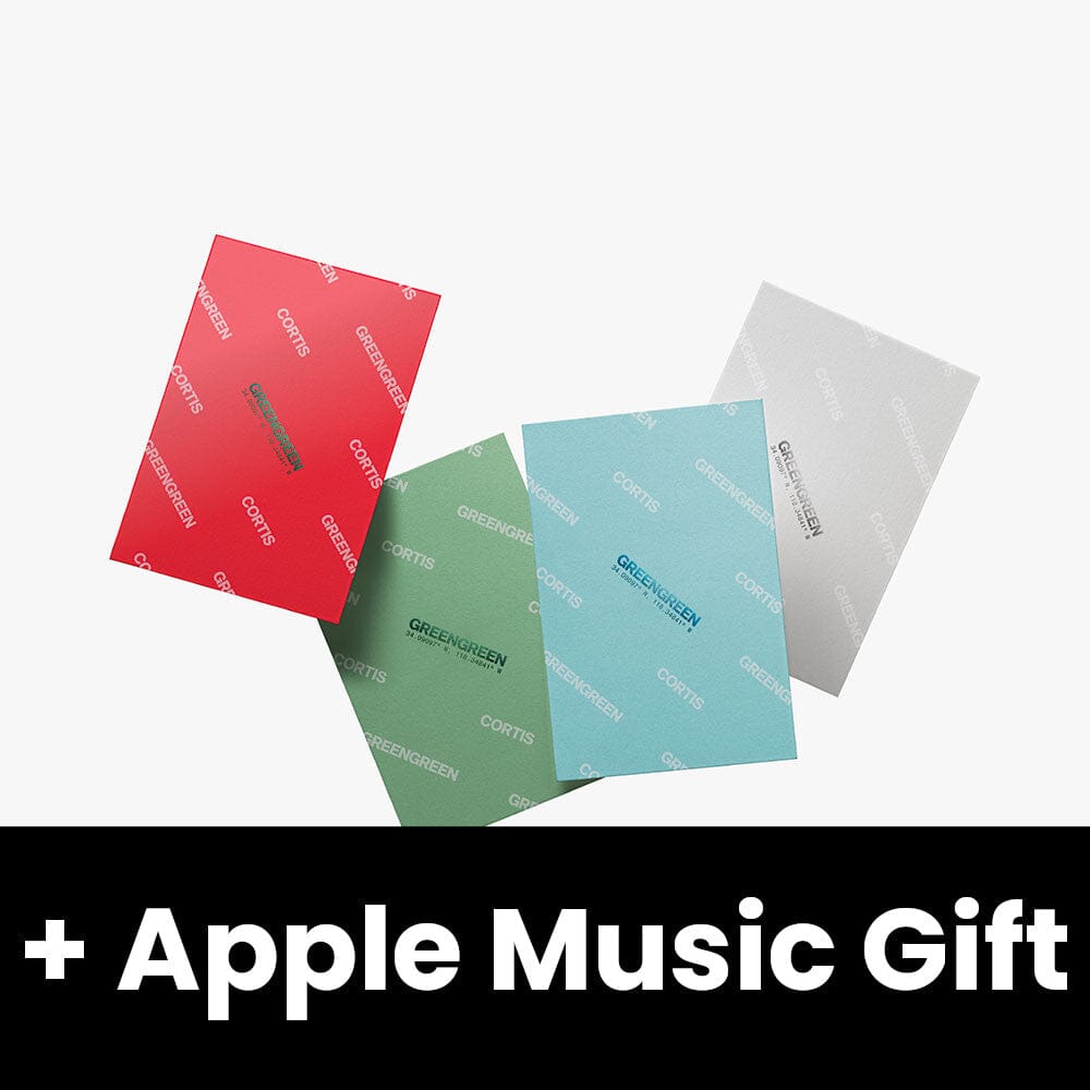 CORTIS - GREENGREEN (WEVERSE ALBUMS VER.) + Apple Music Gift Nolae