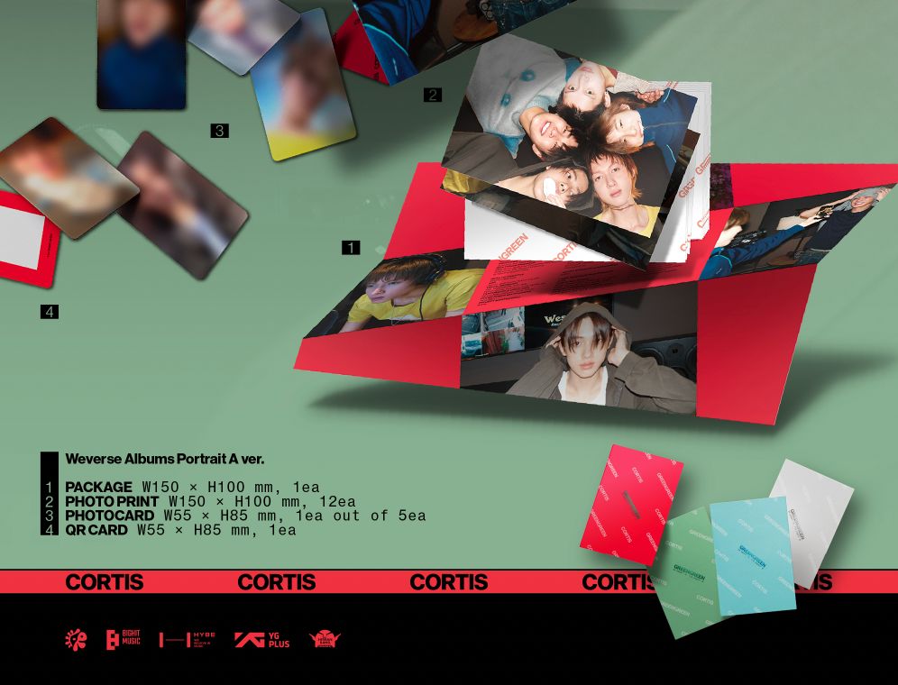 CORTIS - GREENGREEN (WEVERSE ALBUMS VER.)