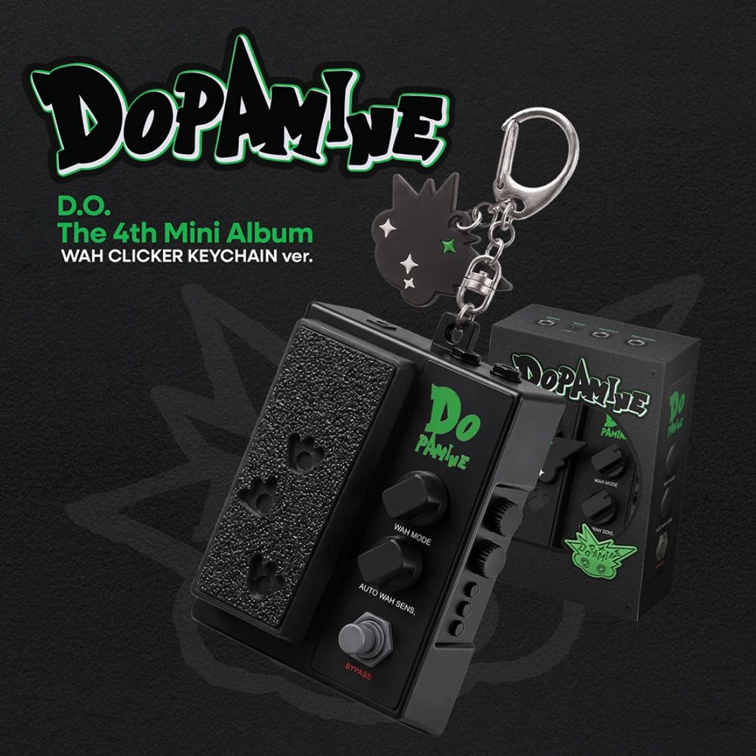 D.O. (EXO) - DOPAMINE (WAH CLICKER KEYCHAIN VER.) (LIMITED EDITION) Nolae