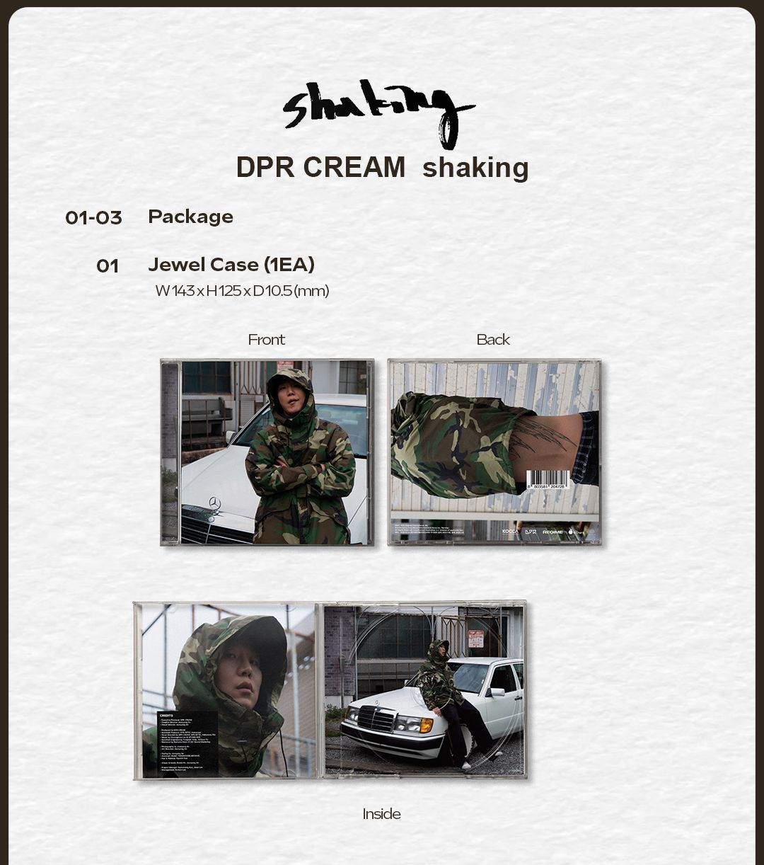 DPR CREAM - SHAKING Nolae