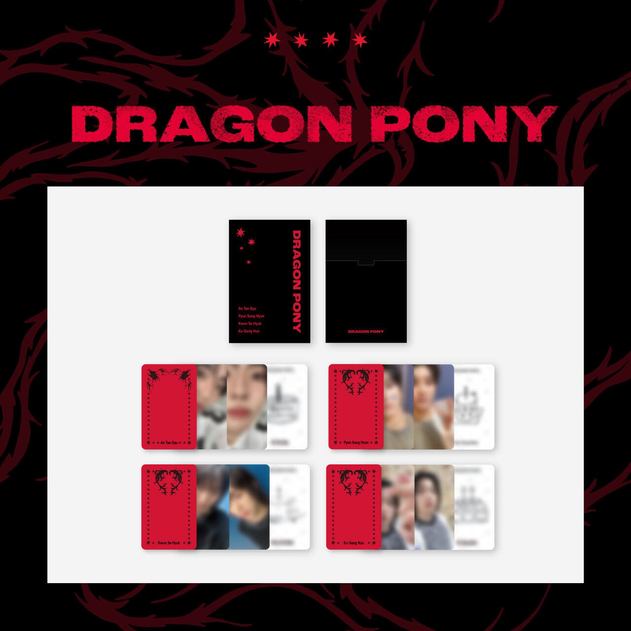 DRAGON PONY - PHOTOCARD PACK (1ST ANNIVERSARY MD) Nolae