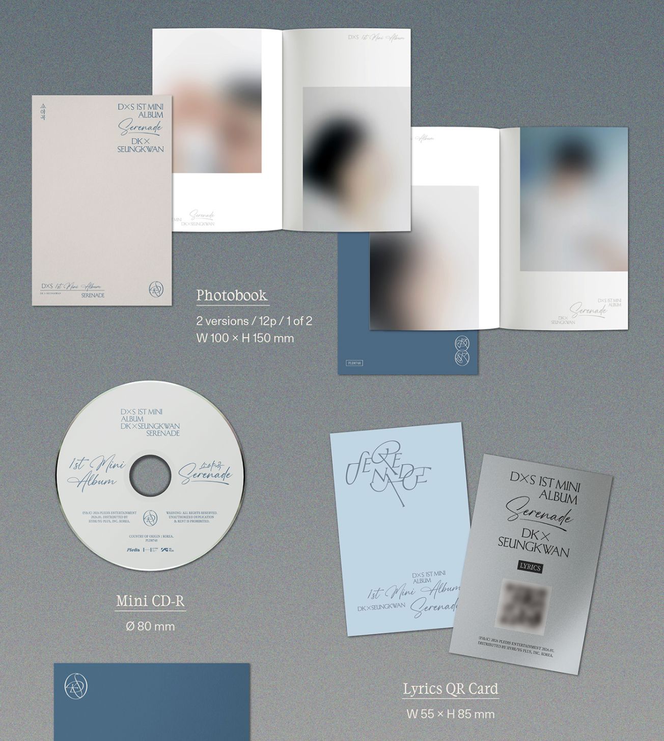 DXS (SEVENTEEN) - SERENADE (COMPACT VER.) + Weverse Gift