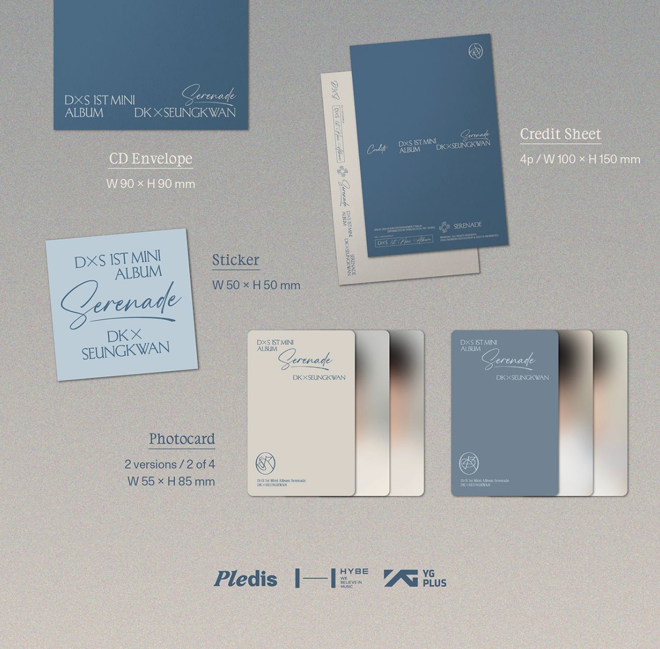 DXS (SEVENTEEN) - SERENADE (COMPACT VER.) + Weverse Gift