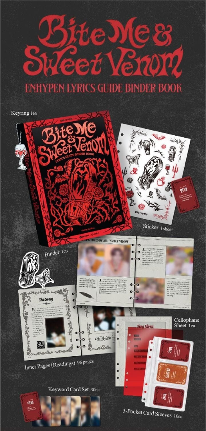 ENHYPEN - LYRICS GUIDE BINDER BOOK Nolae