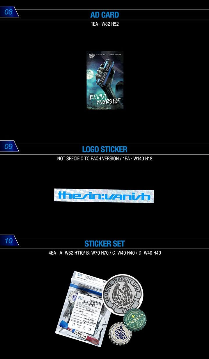 ENHYPEN - THE SIN: VANISH + Tower Record Gift Nolae