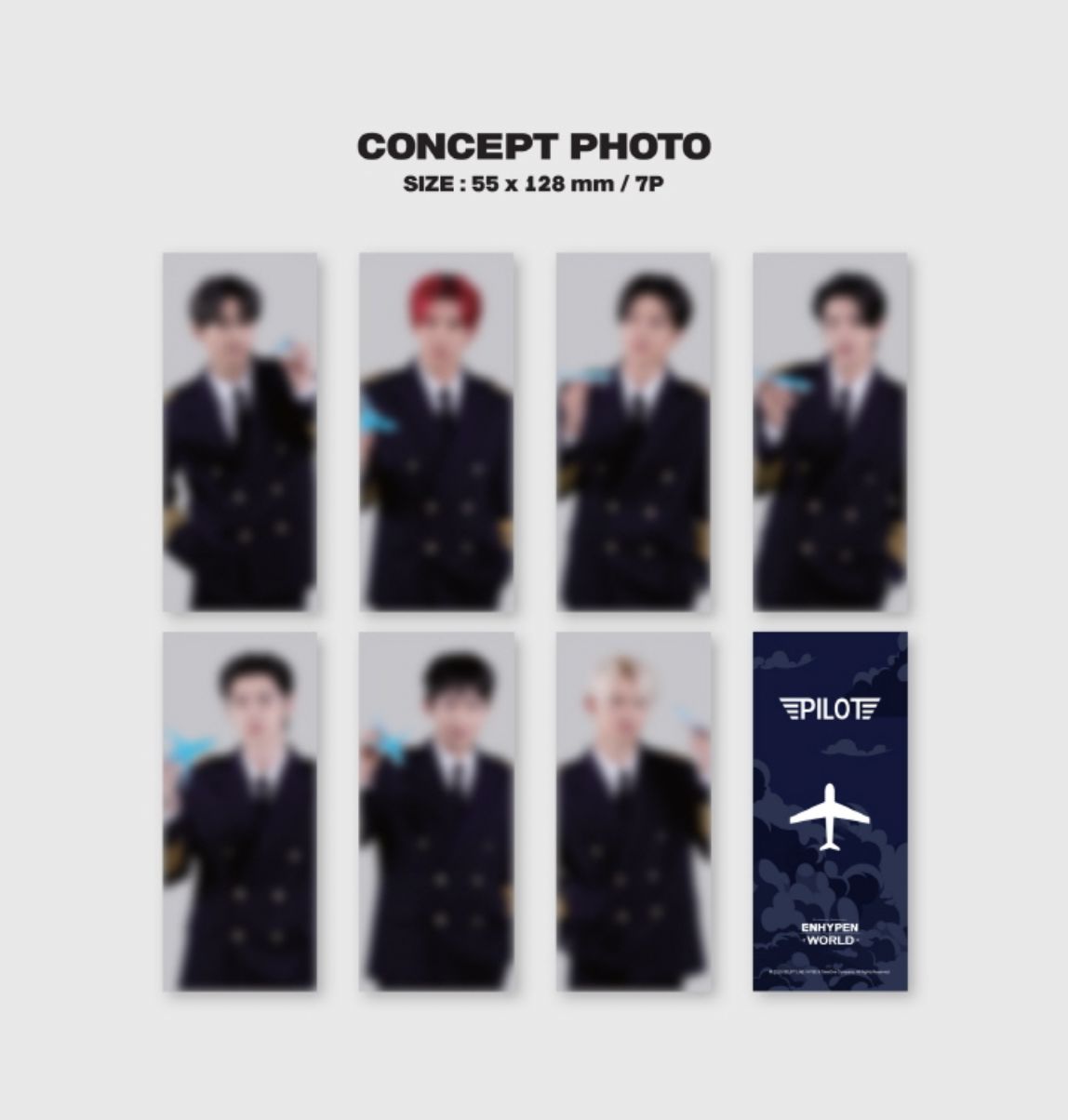 ENHYPEN - WORLD COUPON CARD COLLECTION (PILOT BASIC VER.)