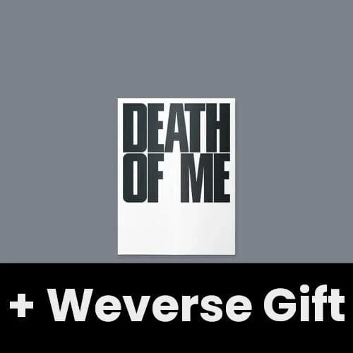EVAN - DEATH OF ME (WEVERSE ALBUMS VER.) + Weverse Gift Nolae