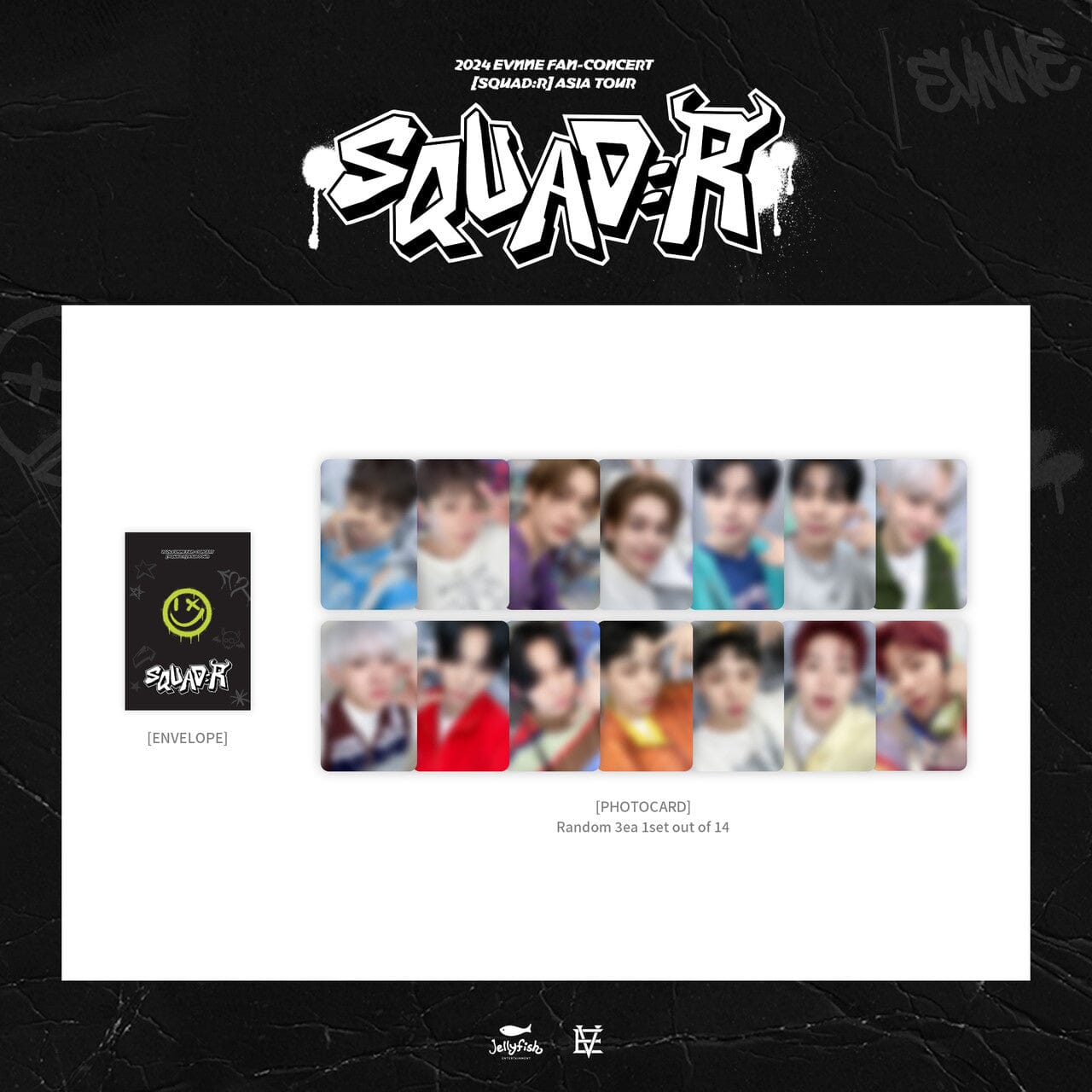 EVNNE - 2024 EVNNE FAN-CONCERT [SQUAD:R] PHOTO CARD SET Nolae