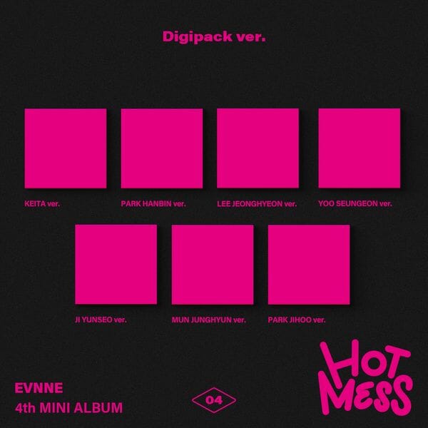 EVNNE - HOT MESS (DIGIPACK VER.) Nolae