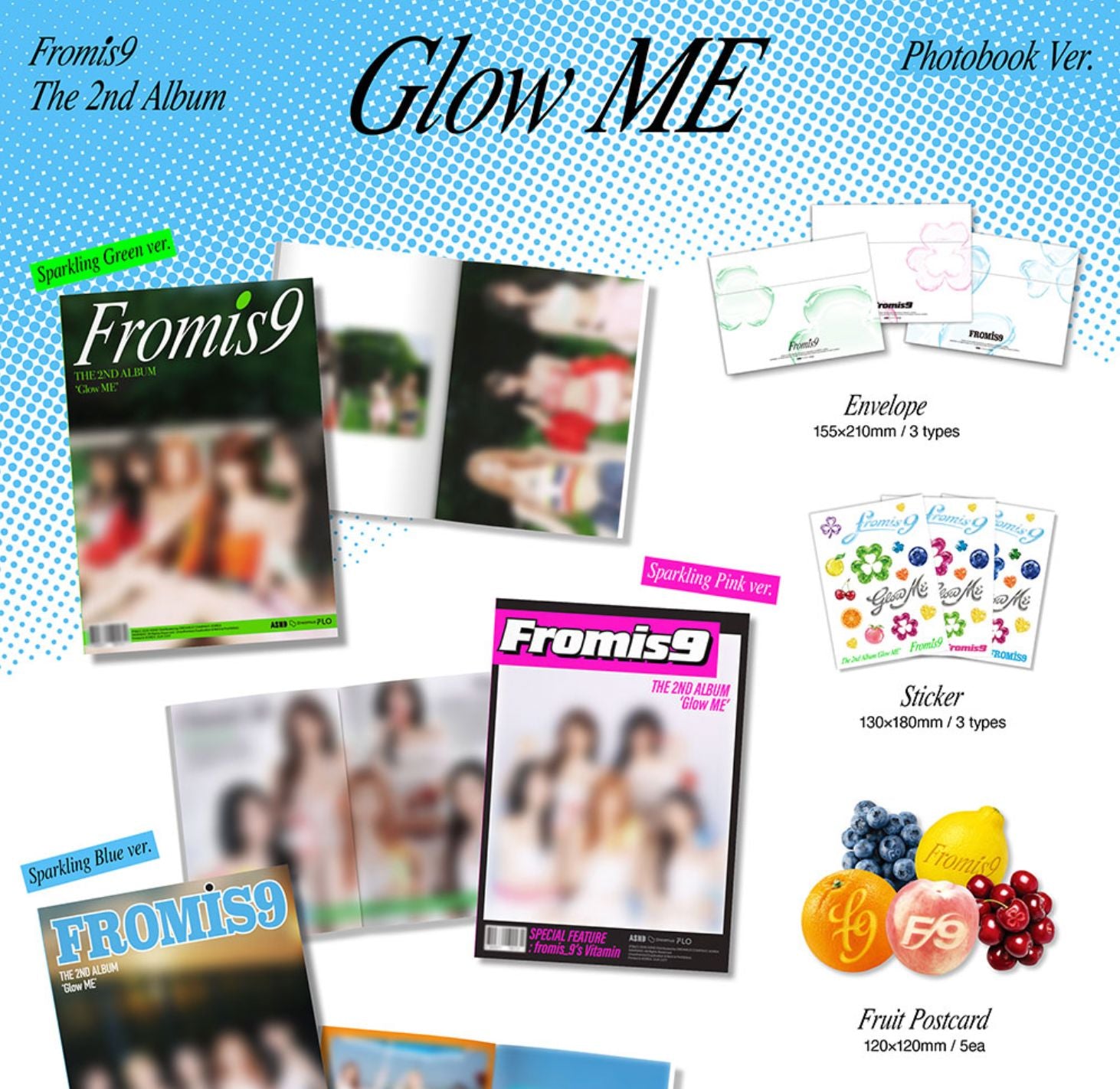 FROMIS_9 - GLOW ME (PHOTOBOOK VER.) Nolae