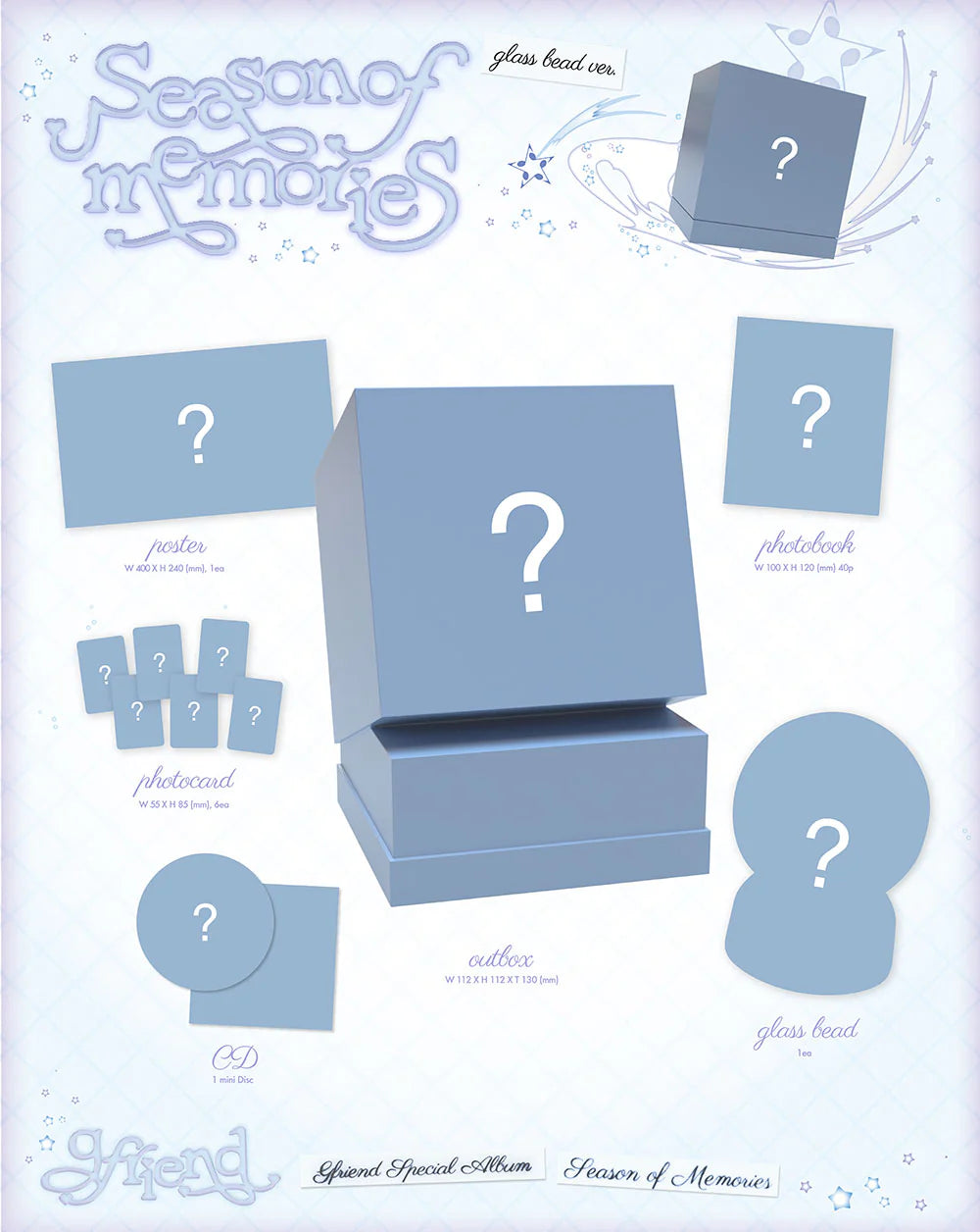 GFRIEND - Season of Memories (Special Album) Nolae