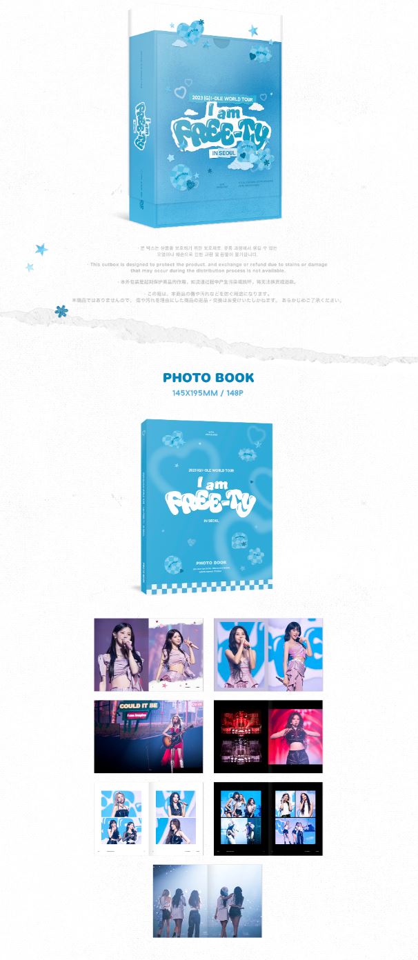 (G)I-DLE - 2023 WORLD TOUR 'I am FREE-TY' IN SEOUL (DVD) Nolae