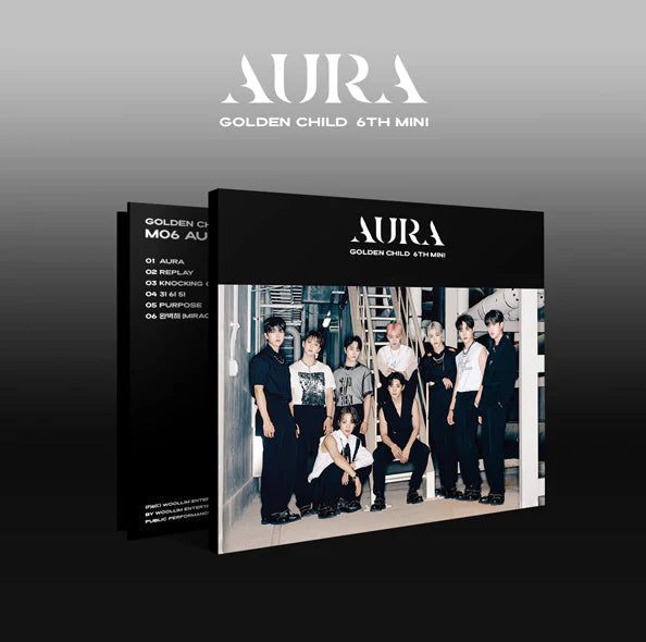 GOLDEN CHILD - AURA (COMPACT VER.) 6TH MINI ALBUM Nolae