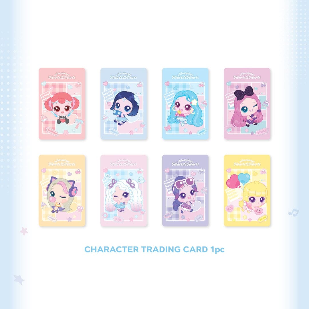 HEARTS2HEARTS - RANDOM TRADING CARD SET (TEENIEPING X HEARTS2HEARTS)