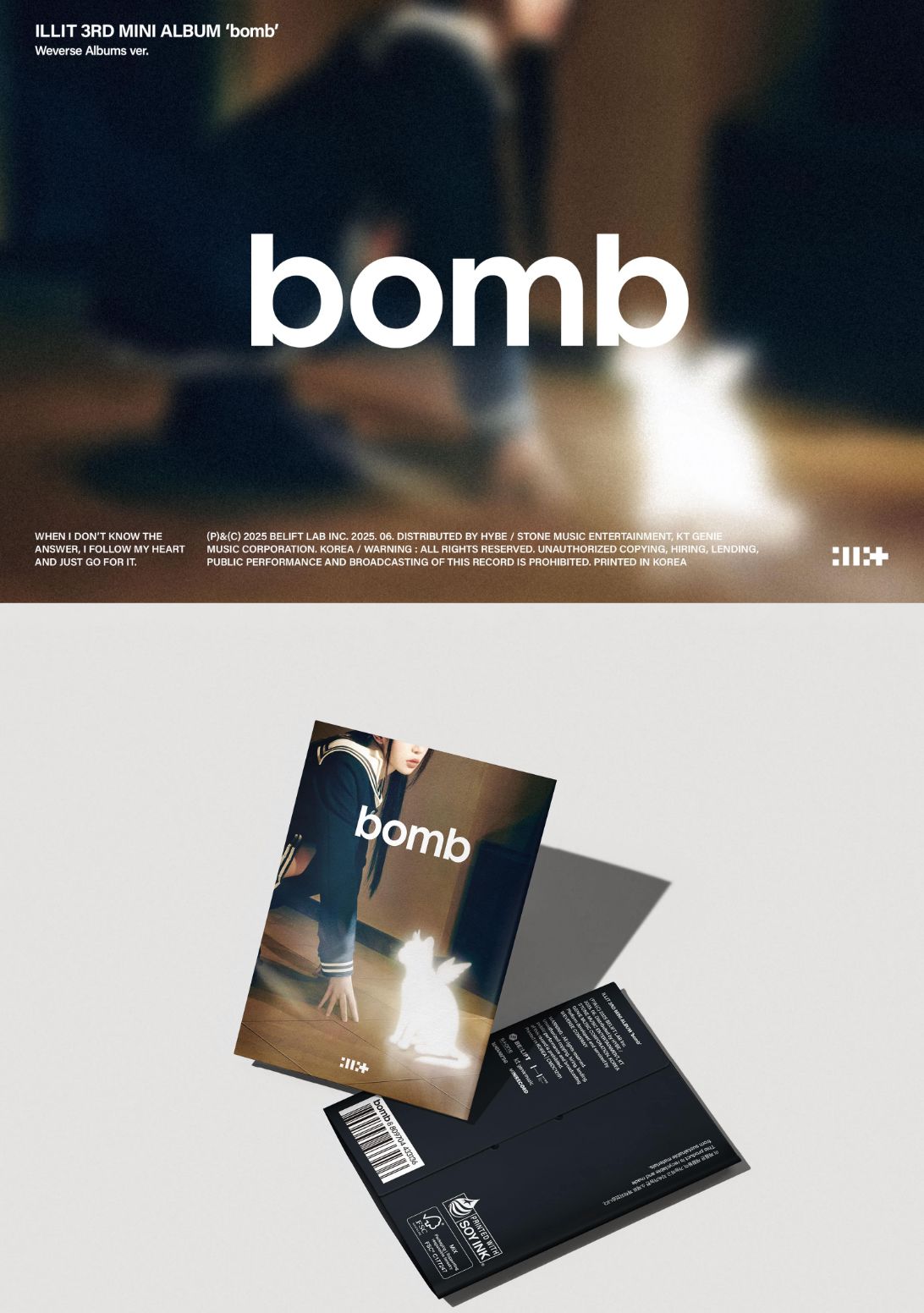 ILLIT - BOMB (WEVERSE ALBUMS VER.) Nolae