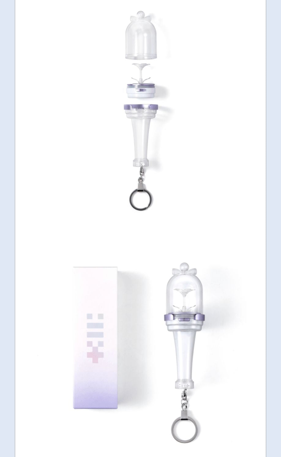 ILLIT - OFFICIAL LIGHT STICK KEYRING Nolae
