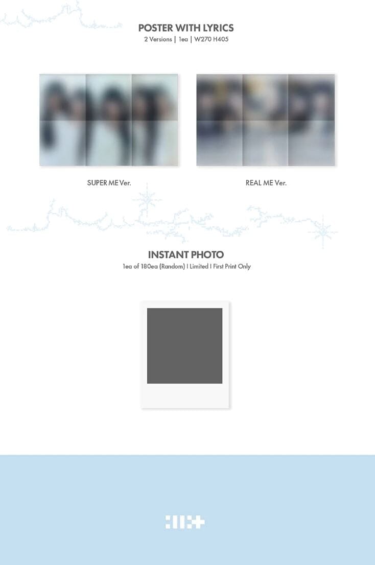 ILLIT - SUPER REAL ME (1ST MINI ALBUM) SET + Weverse Gift Nolae