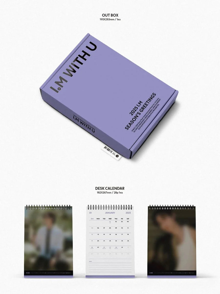 I.M (MONSTA X) - 2025 SEASON'S GREETINGS (I.M WITH U) Nolae