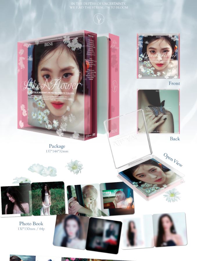 IRENE (RED VELVET) - LIKE A FLOWER (CASE VER.) Nolae