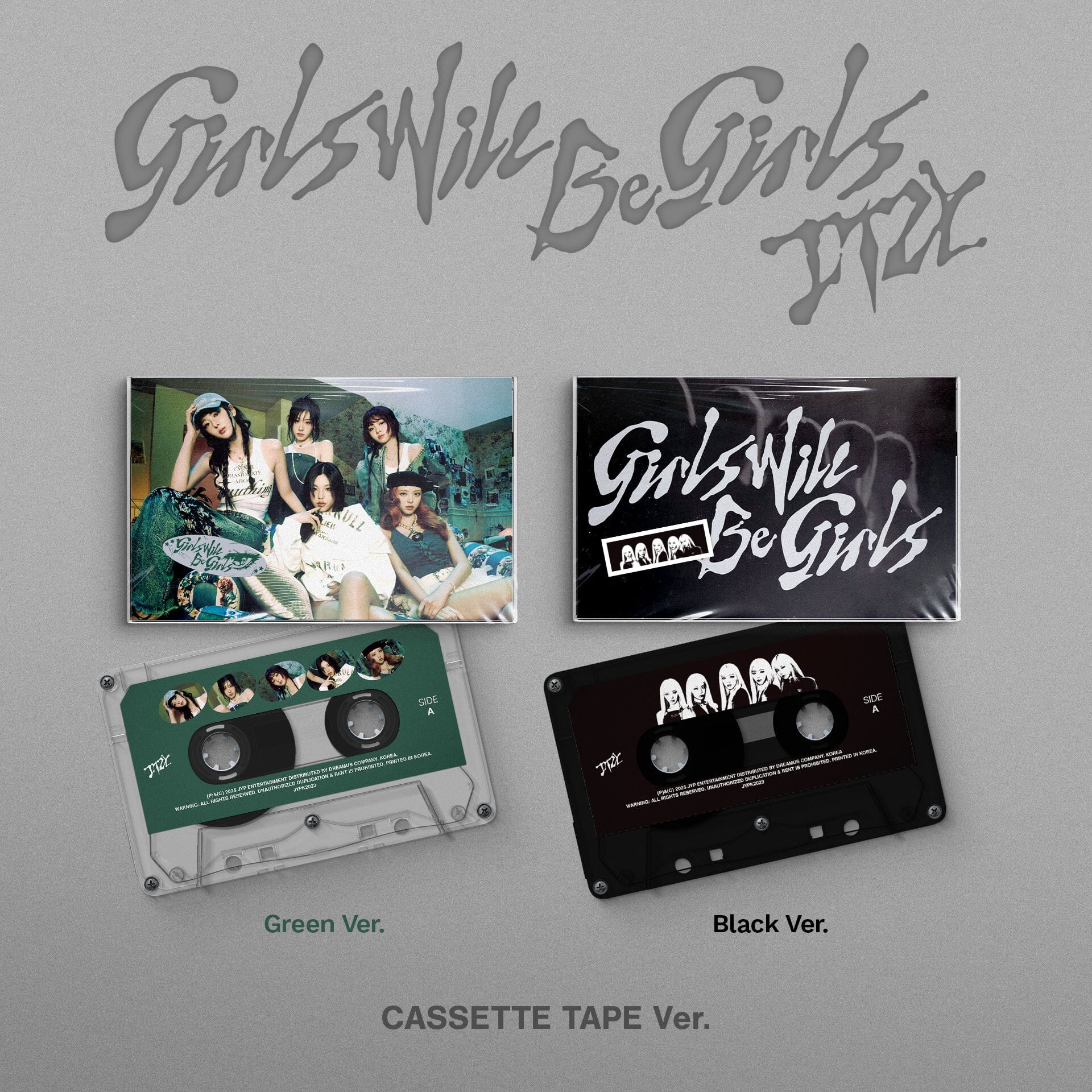 ITZY - GIRLS WILL BE GIRLS (CASSETTE TAPE VER.) Nolae