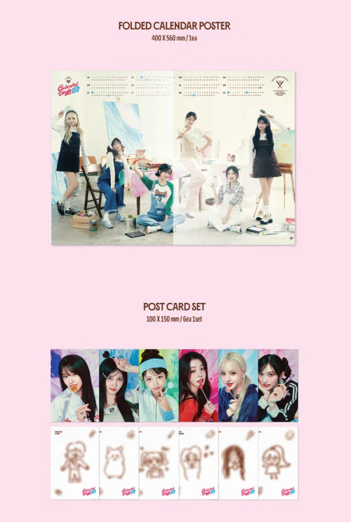 IVE - 2025 SEASON'S GREETINGS (COLORFUL DAYS WITH IVE) + Soundwave Photocard Nolae