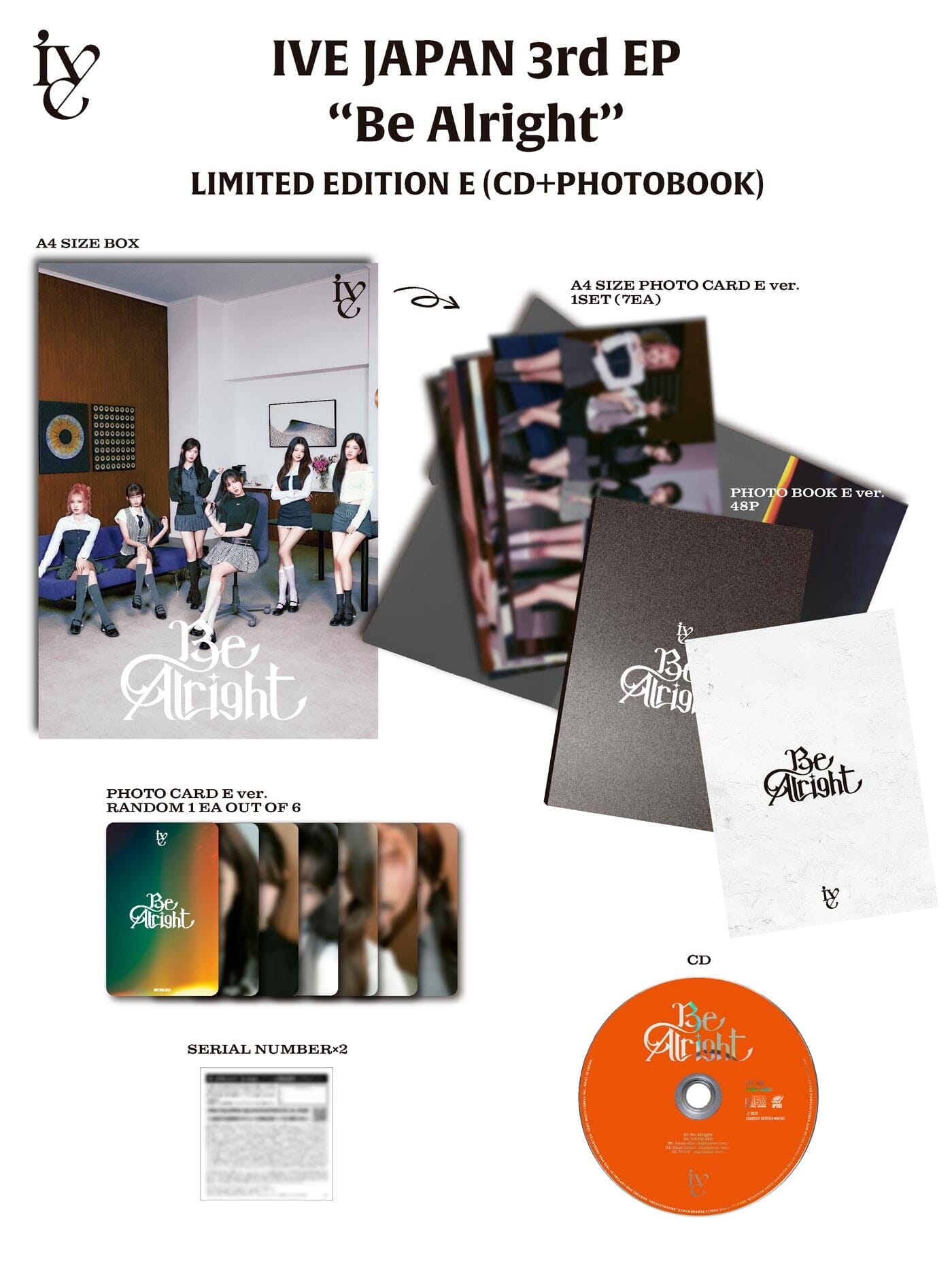 IVE - BE ALRIGHT (JAPAN 3RD EP)