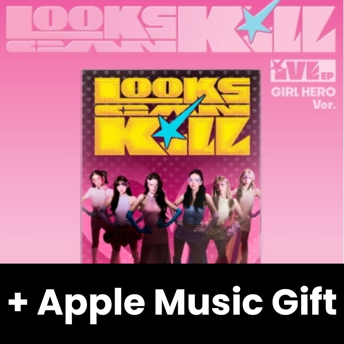 IVE - LOOKS CAN KILL + Apple Music Gift Nolae