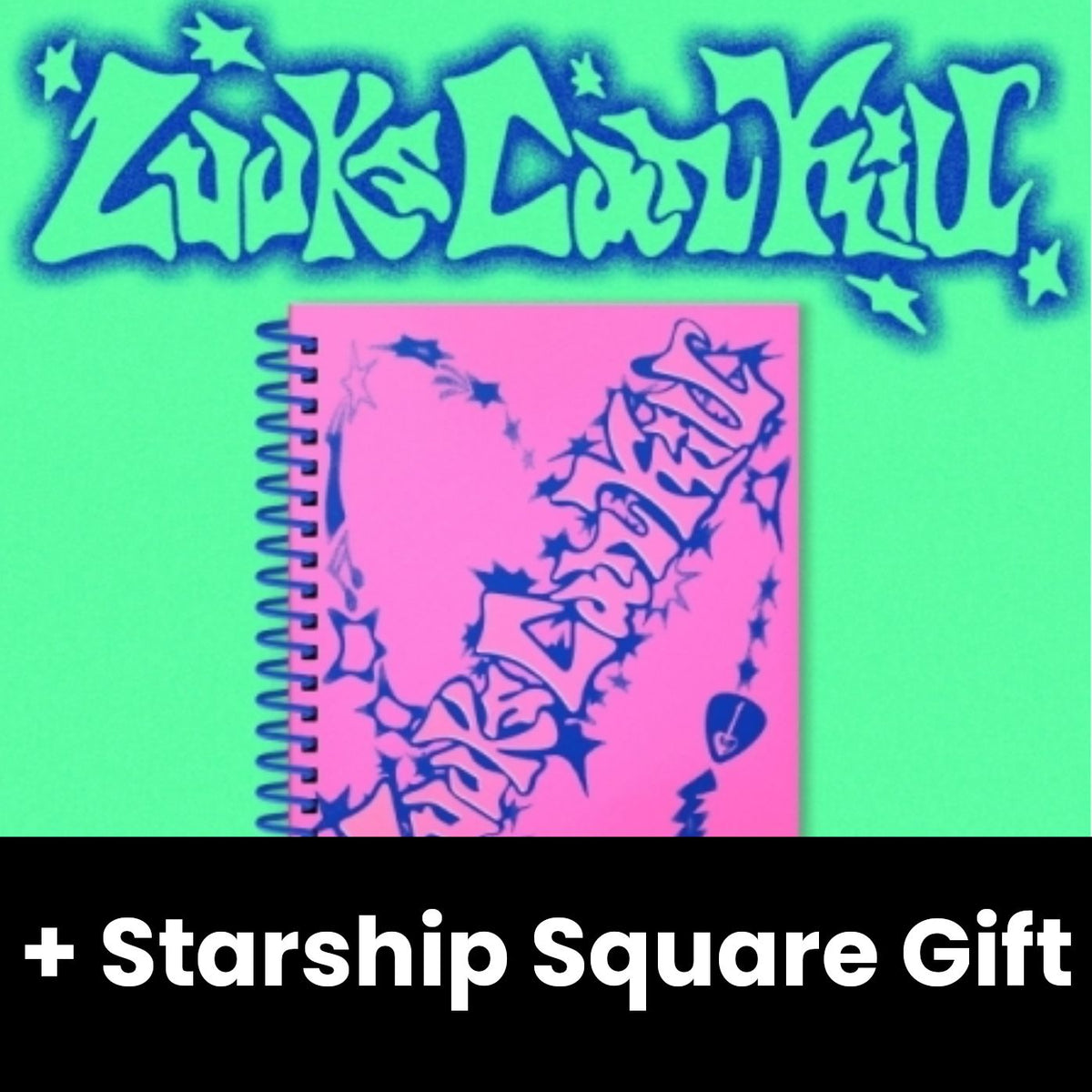 IVE - LOOKS CAN KILL (LOVED IVE VER.) (LIMITED EDITION) + Starship Square Gift Nolae