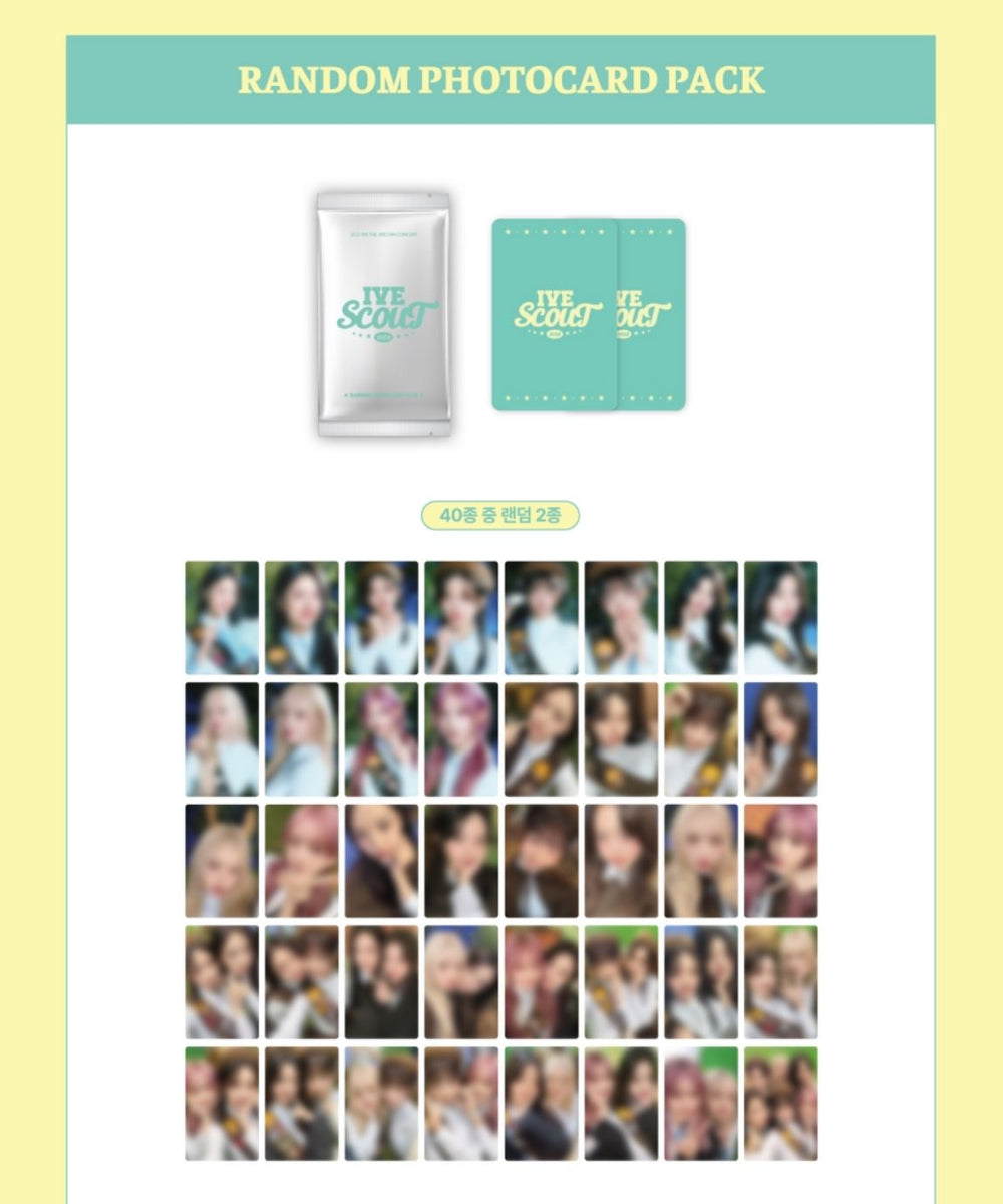 IVE - RANDOM PHOTOCARD PACK (IVE SCOUT 2025 MD)