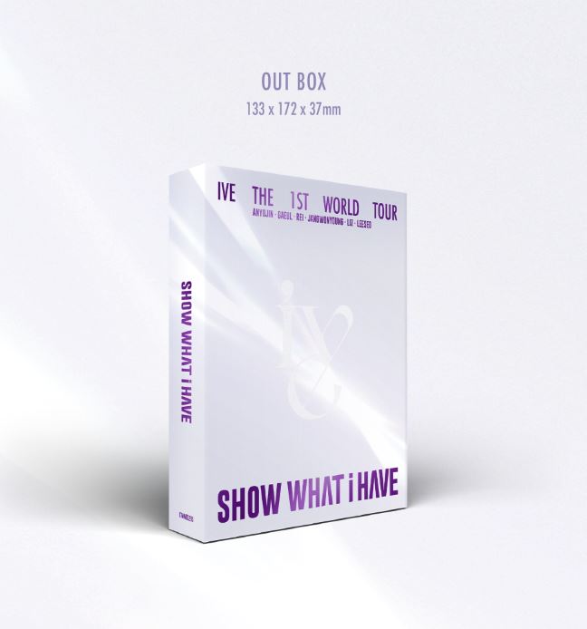 IVE - THE 1ST WORLD TOUR 'SHOW WHAT I HAVE' (DVD/ BLU-RAY/ KIT) + Starship Photocard Nolae