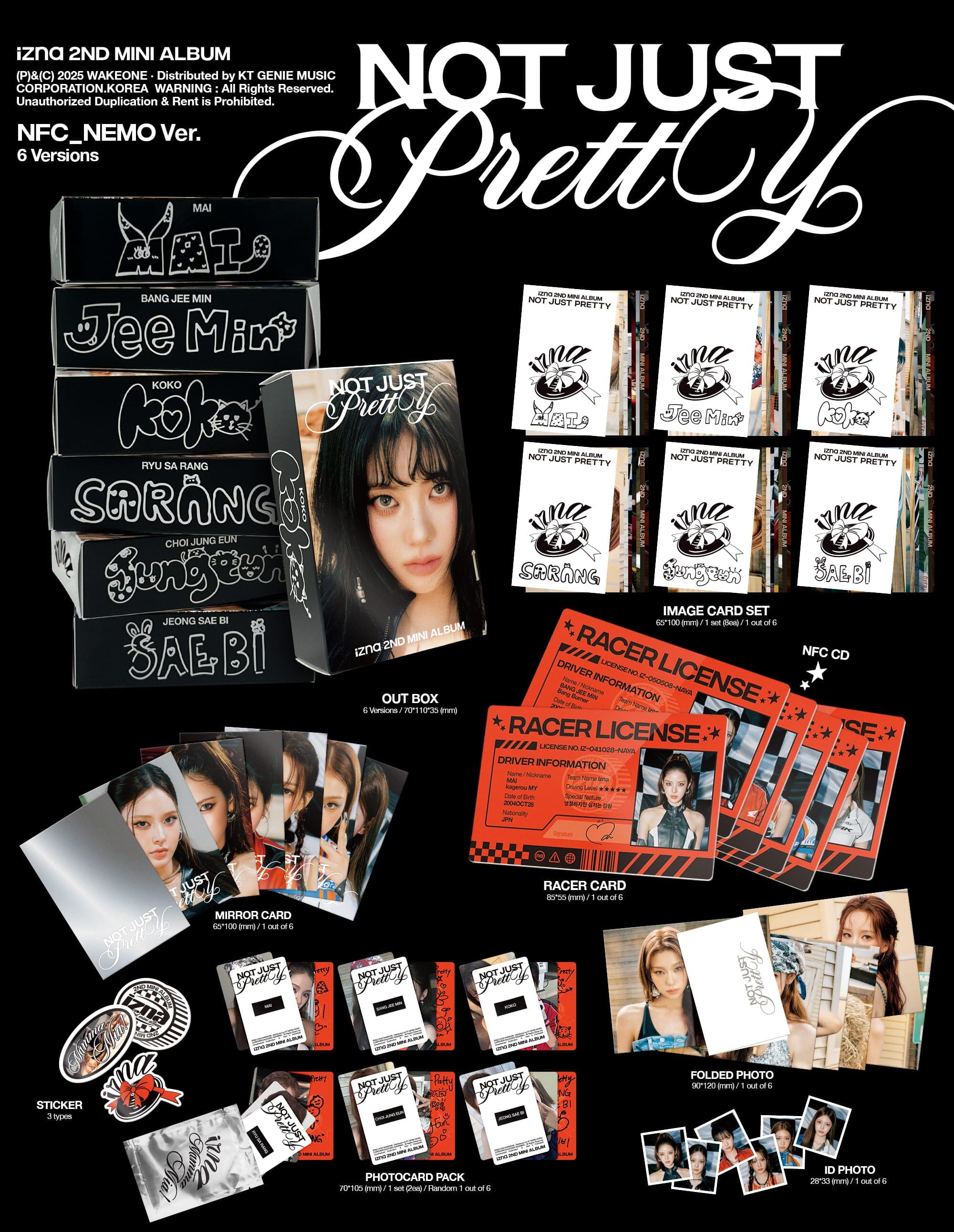 IZNA - NOT JUST PRETTY (NFC_NEMO VER.) Nolae