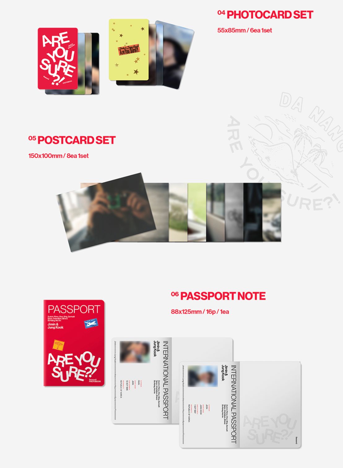 JIMIN X JUNGKOOK (BTS) - ARE YOU SURE?! SEASON2 (PHOTOBOOK)