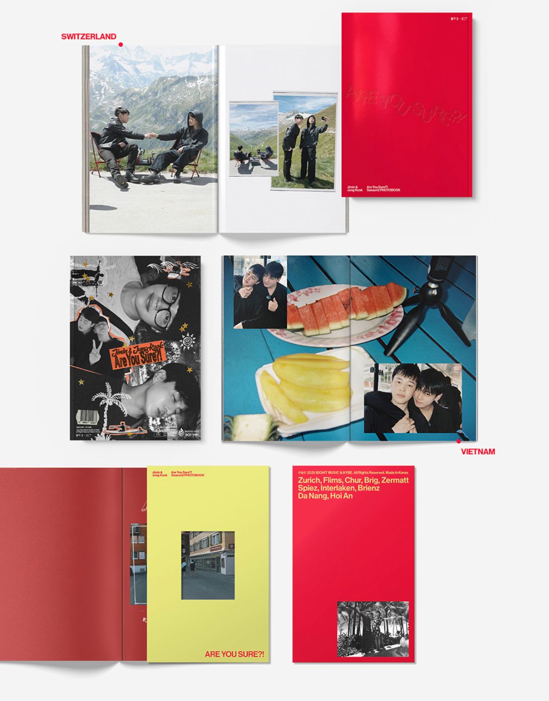 JIMIN X JUNGKOOK (BTS) - ARE YOU SURE?! SEASON2 (PHOTOBOOK) + Weverse