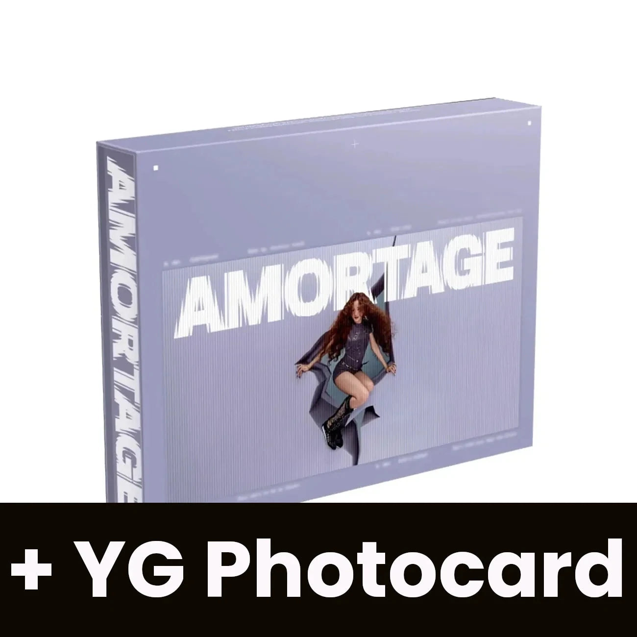 JISOO (BLACKPINK) - AMORTAGE (EXCLUSIVE EDITION) + YG Photocard Nolae