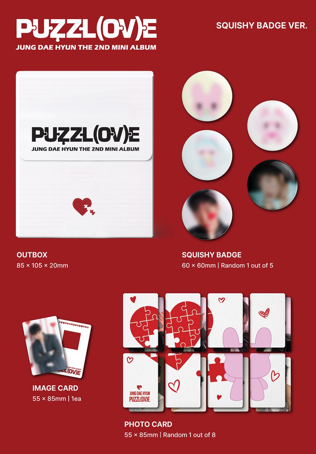 JUNG DAE HYUN (BANG&JUNG&YOO&MOON) - PUZZL(OV)E Nolae