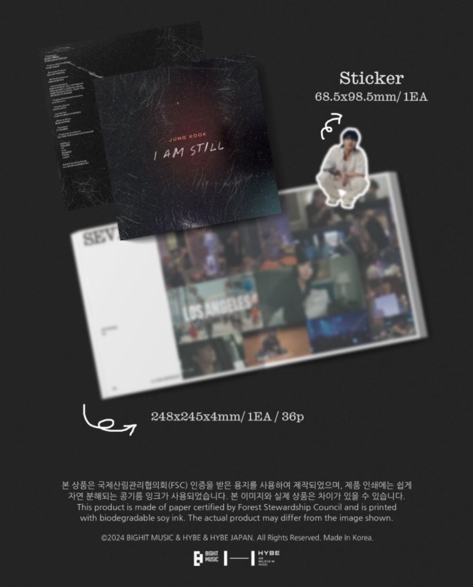 JUNG KOOK (BTS) - 'I AM STILL' PROGRAM BOOK