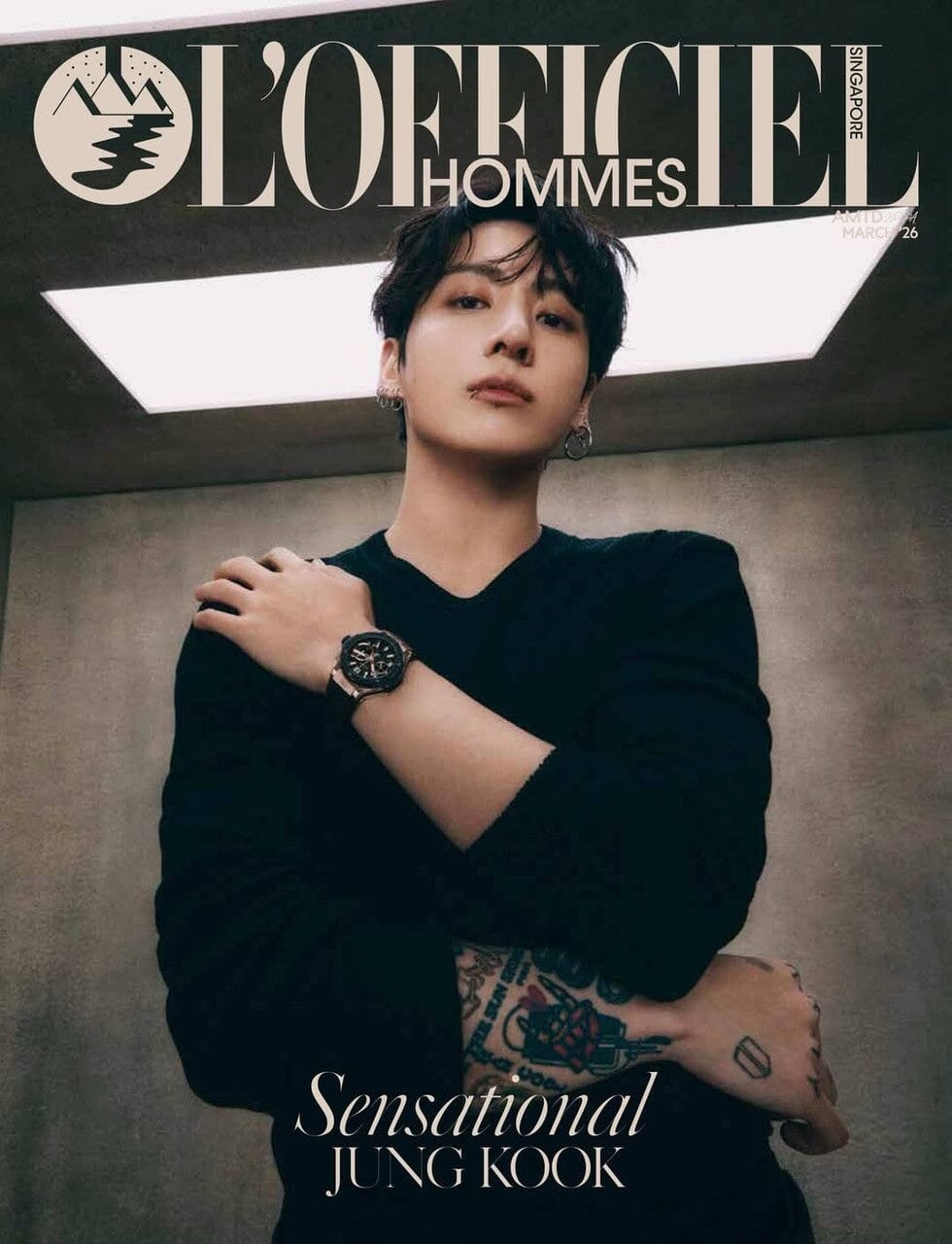 JUNGKOOK (BTS) - L’OFFICIEL HOMMES SINGAPORE (MARCH 2026) Nolae