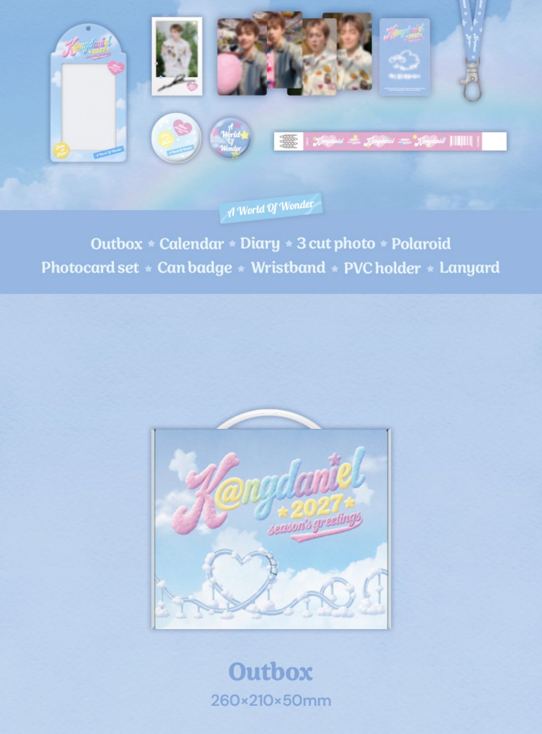 KANG DANIEL - 2027 SEASON'S GREETINGS Nolae