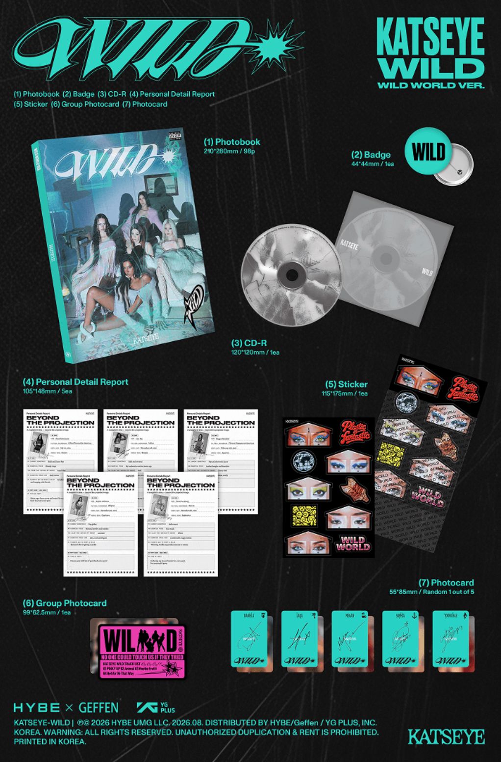 KATSEYE - WILD + Apple Music Gift Nolae