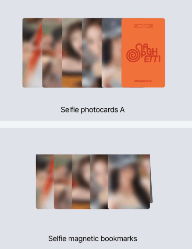 LE SSERAFIM - SPAGHETTI + Weverse Gift Nolae