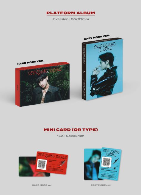 LEE JINHYUK - NEW QUEST: JUNGLE (THE 6TH MINI ALBUM) PLATFORM ALBUM Nolae