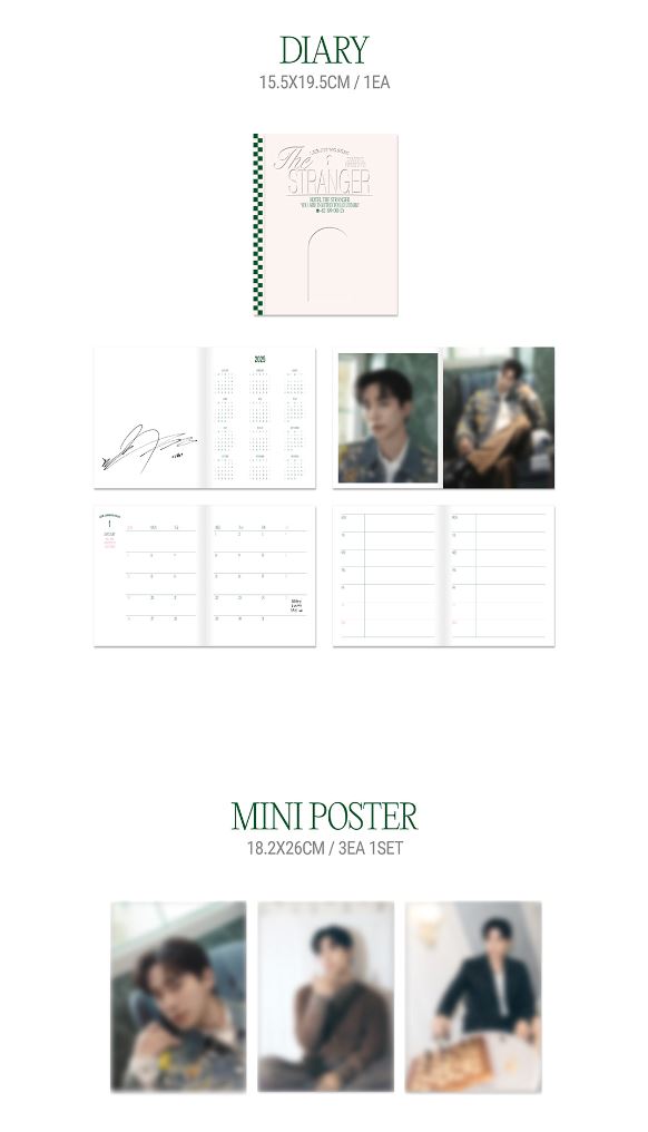 LEE JUNHO (2PM) - 2025 SEASON'S GREETINGS (THE STRANGER) Nolae