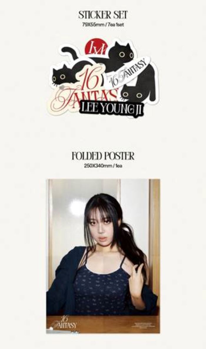 LEE YOUNG JI - 16 FANTASY (1ST MINI ALBUM) PHOTOBOOK VER. Nolae