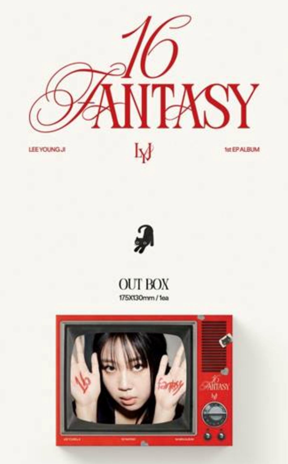 LEE YOUNG JI - 16 FANTASY (1ST MINI ALBUM) PHOTOBOOK VER. Nolae