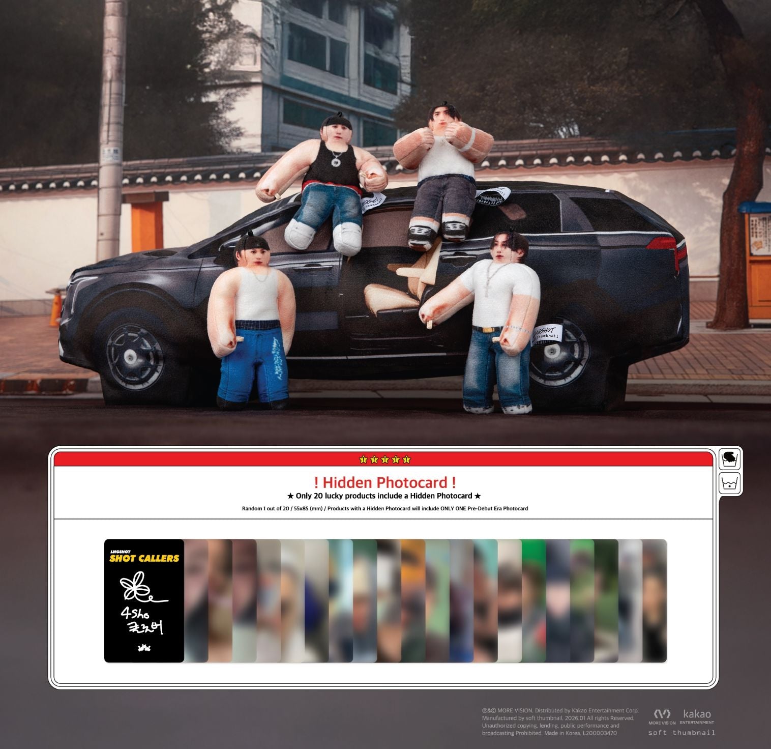 LNGSHOT - SHOT CALLERS (CHARACTER VER.) (LIMITED EDITION) Nolae