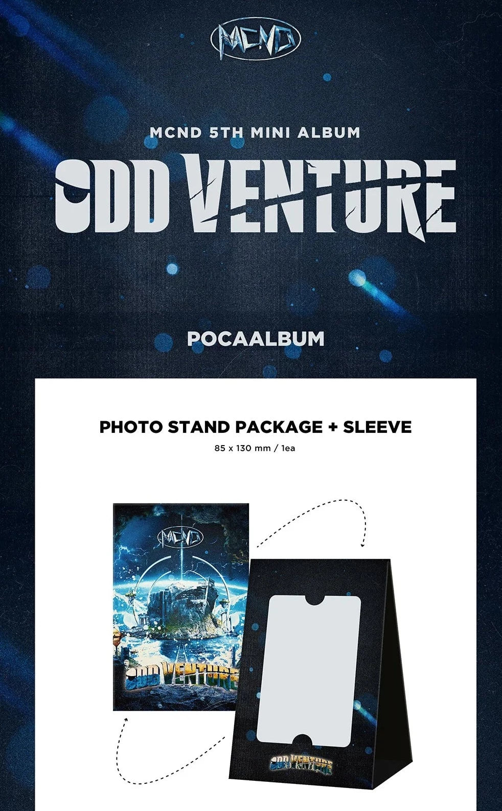 MCND - ODD VENTURE (5TH MINI ALBUM) POCA ALBUM Nolae