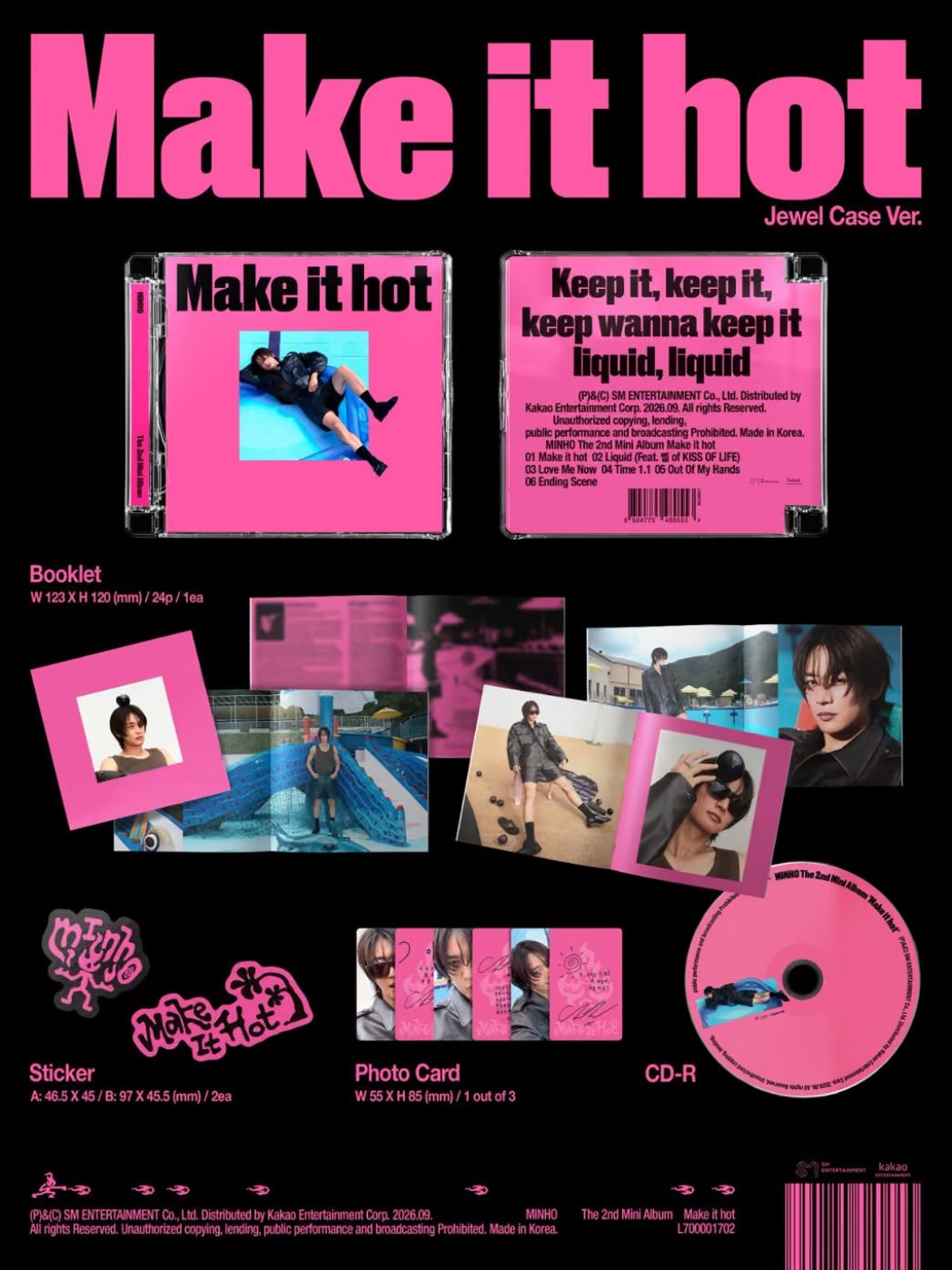 MINHO (SHINEE) - MAKE IT HOT Nolae