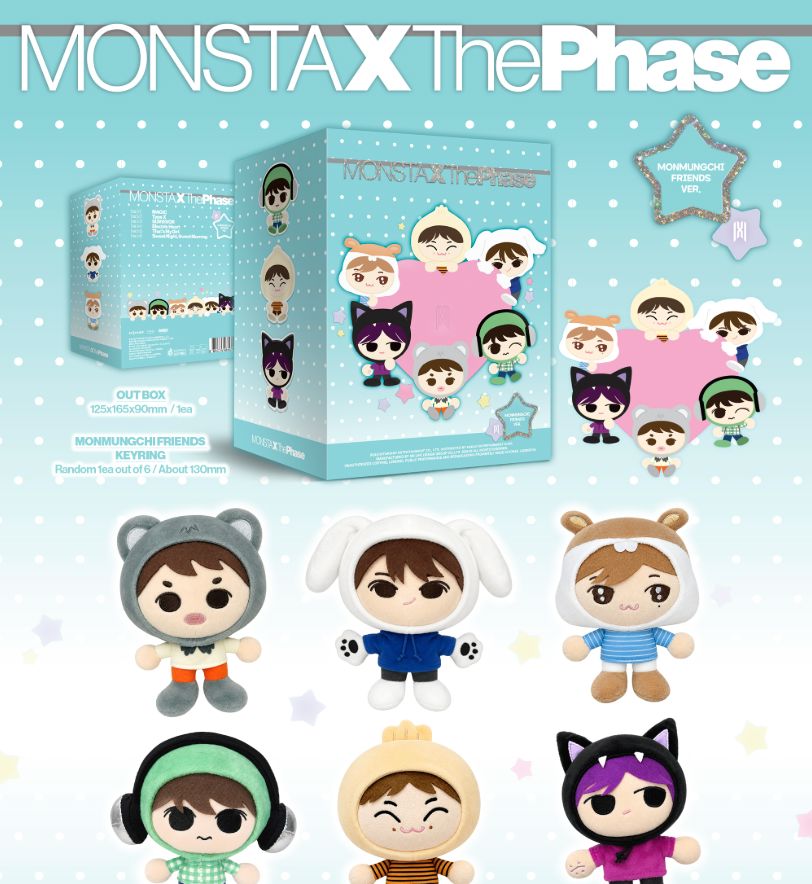 MONSTA X - THE PHASE (MONMUNGCHI FRIENDS VER.) Nolae