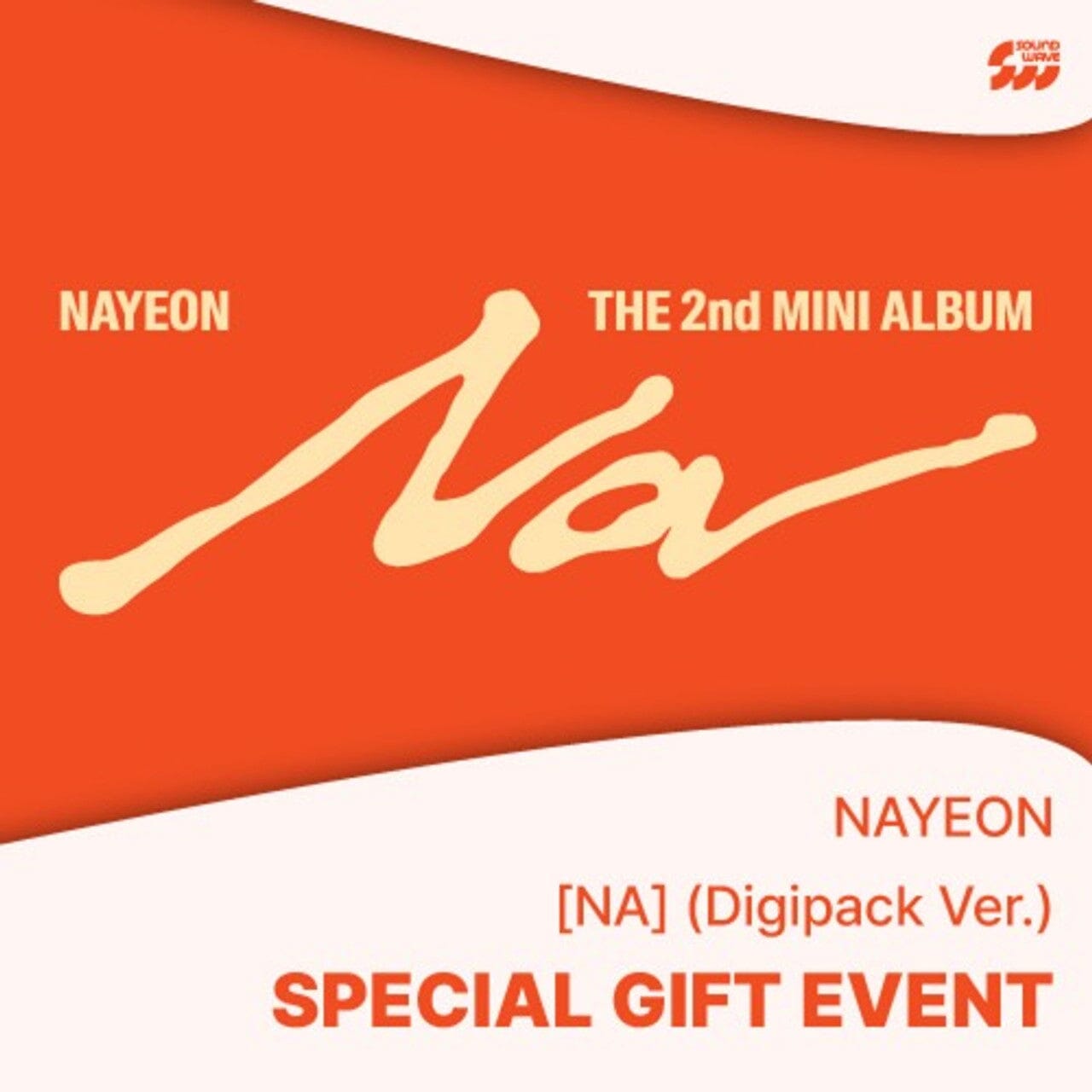 NAYEON (TWICE) - NA (THE 2ND MINI ALBUM) DIGIPACK VER. + Soundwave Photocard Nolae